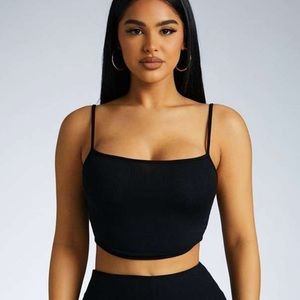 Naked Wardrobe Got The Scoop Ribbed Top